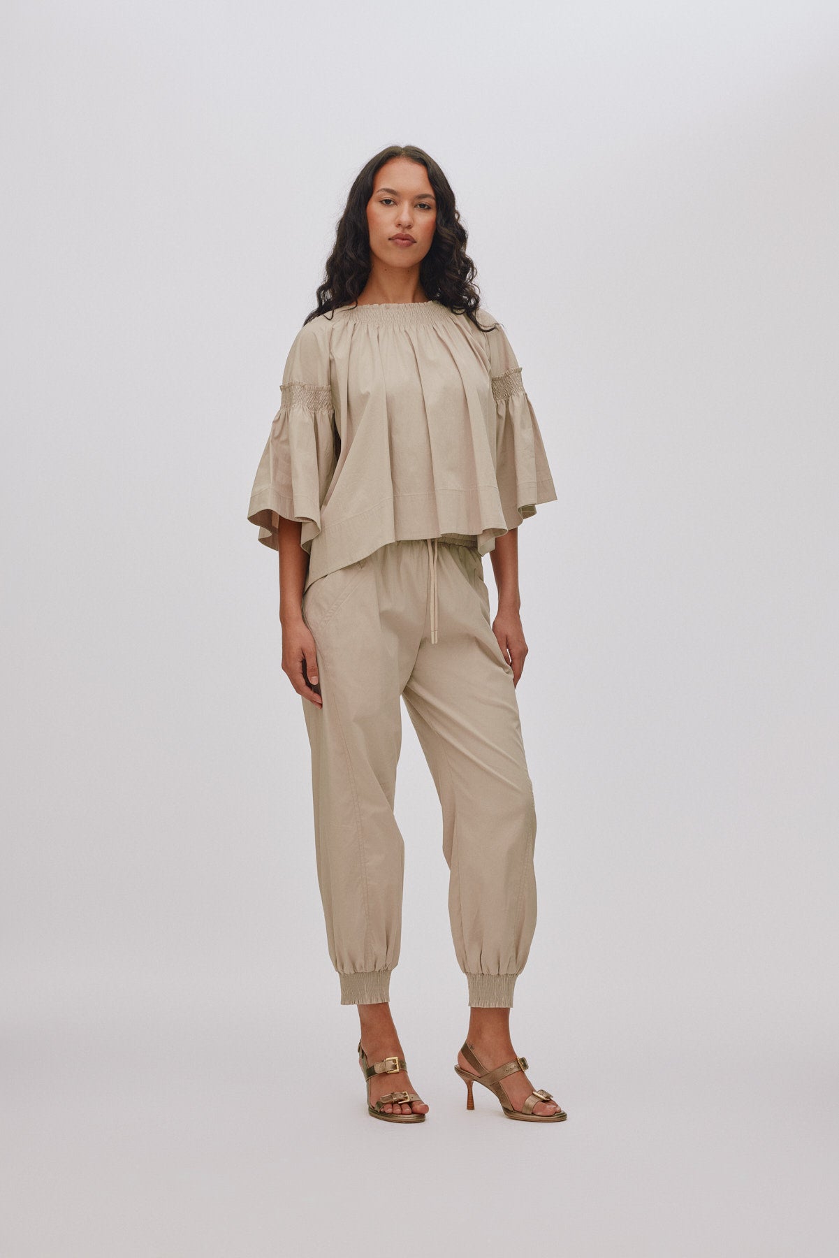 Domino - Papery angle seam pants I Sidiment