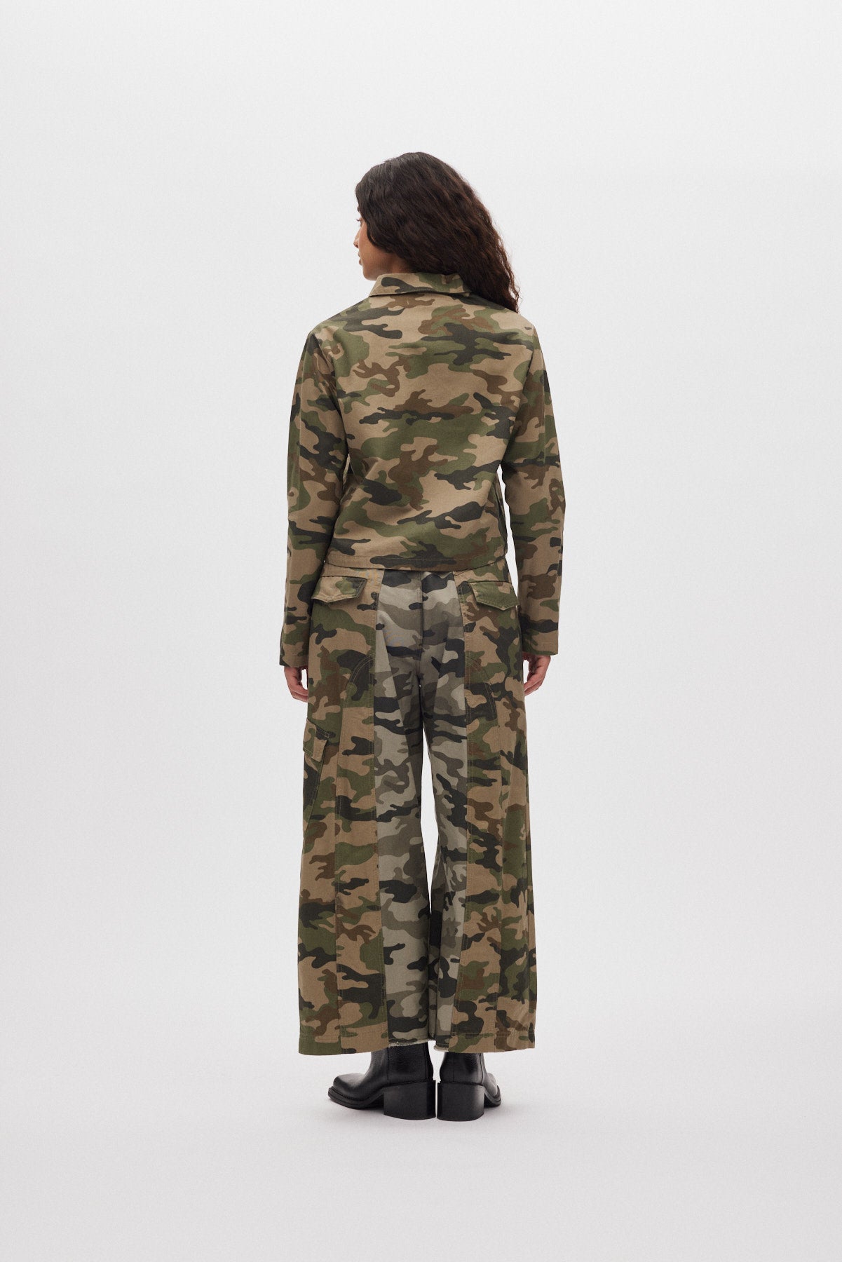 Niva - Camo patchwork pants I Camo combo