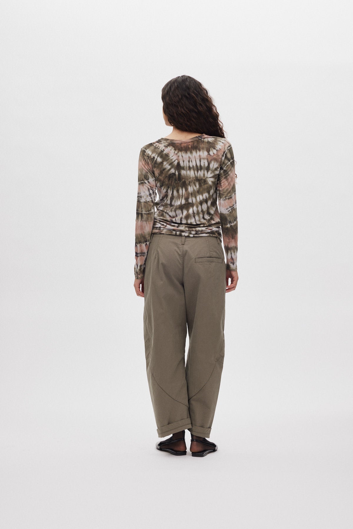 October - Utility shaped pants I Asphalt