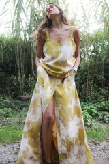 Maisa - Misty camisole top I Golden mustard combo