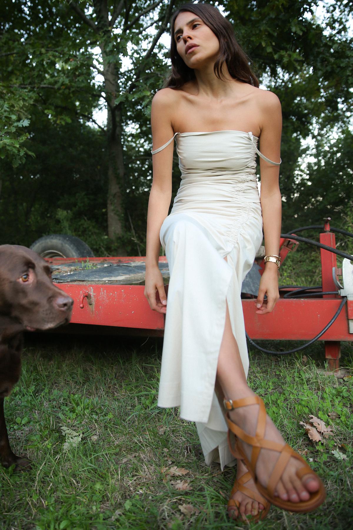 Filza - Papery skirt I Black