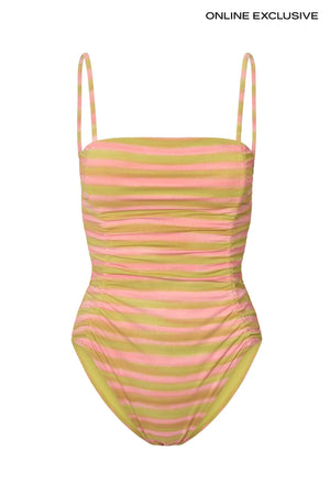 Blurred line swimsuit - Sali I Lime combo