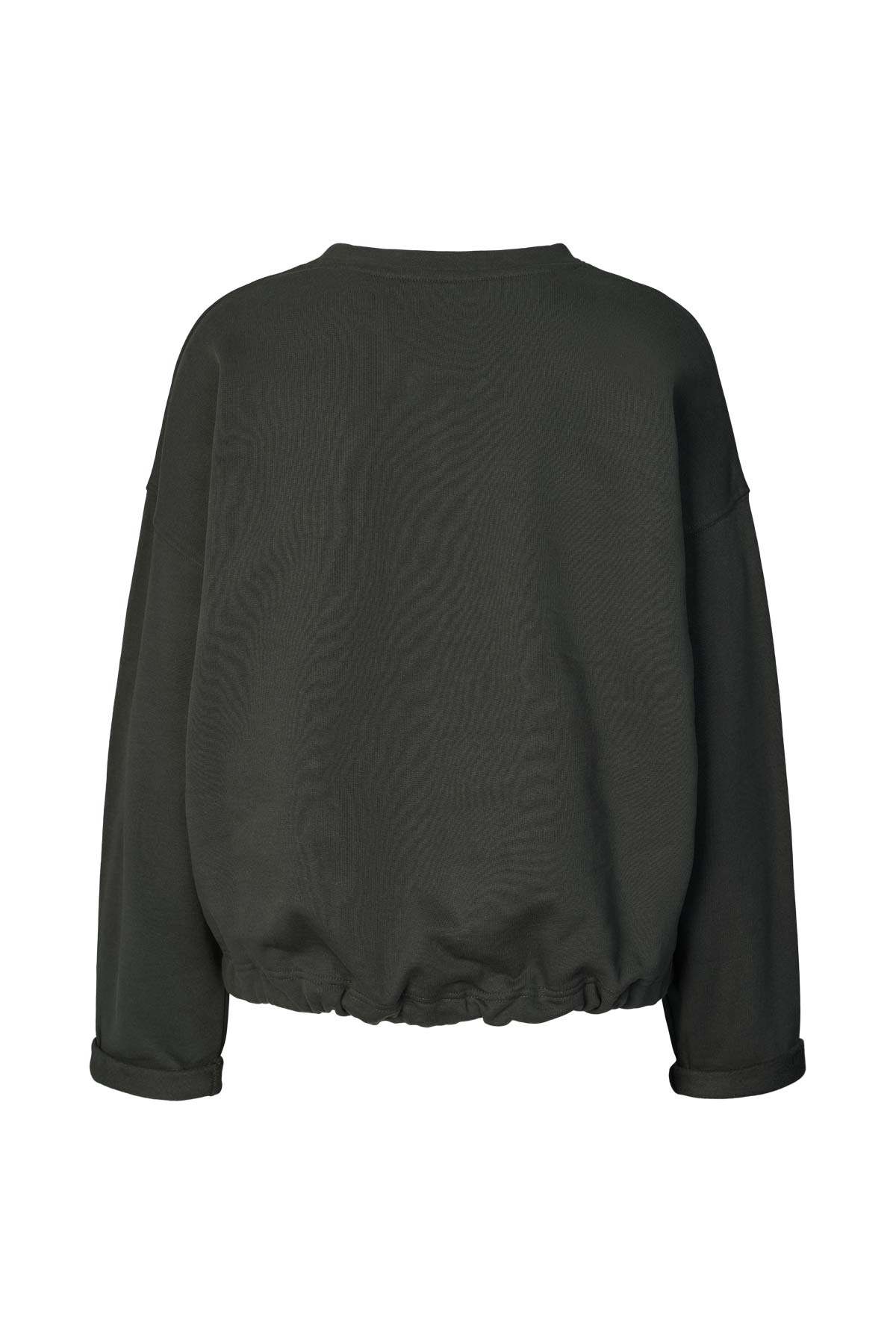 Sweat drawstring top - Sheela I Faded black
