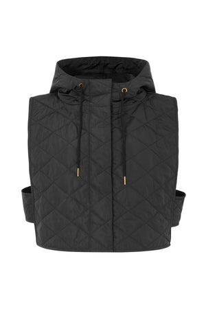 Nyx - Tech quilt vest I Black