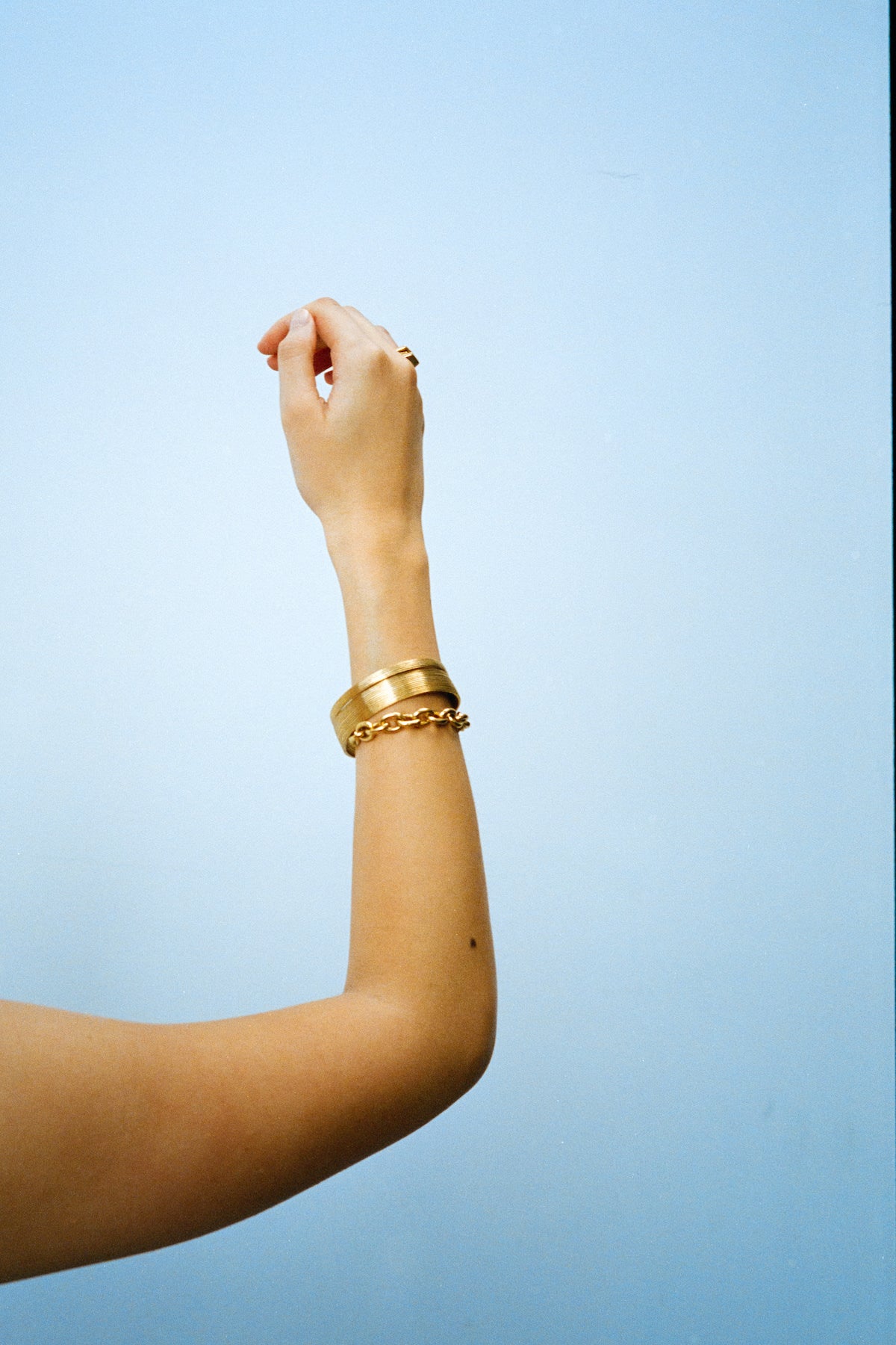 Chain bracelet - Rabens Momento I Gold