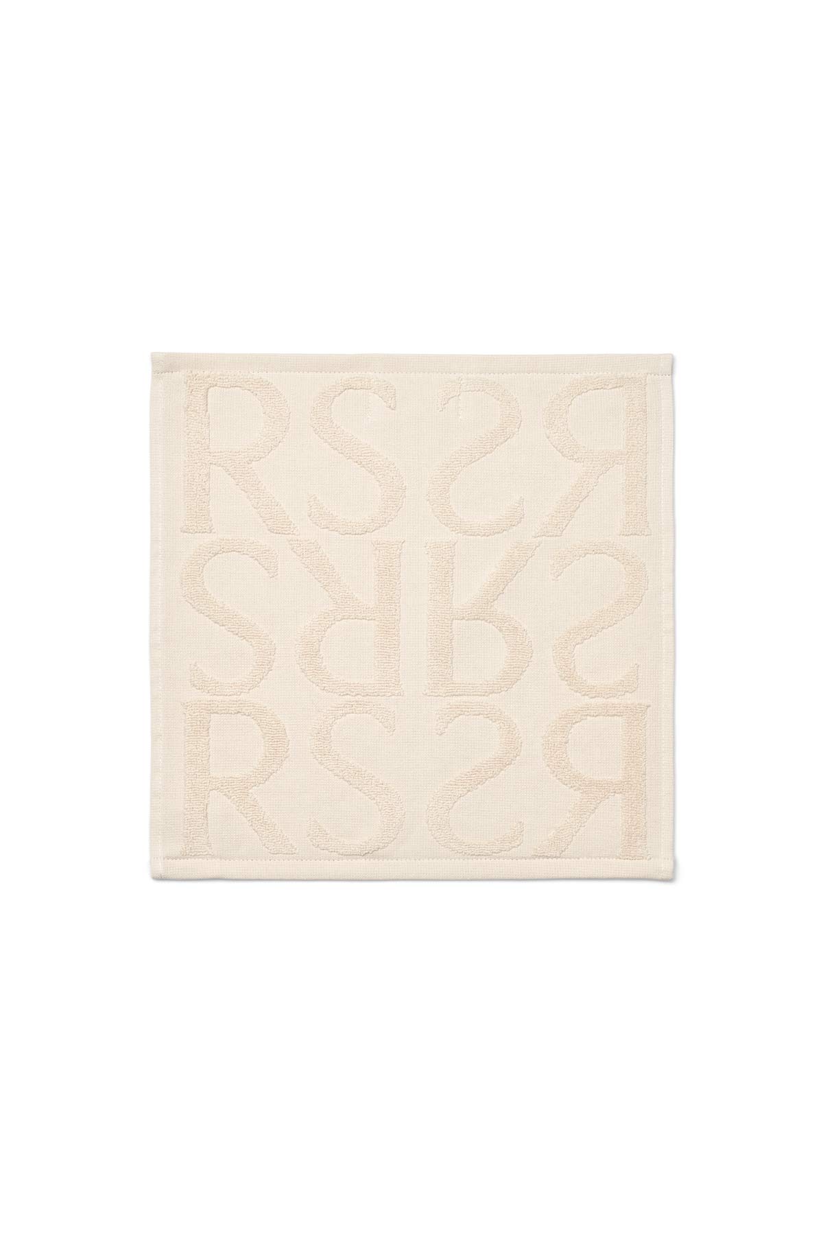 Washcloth  - Monogram washcloth I Ivory