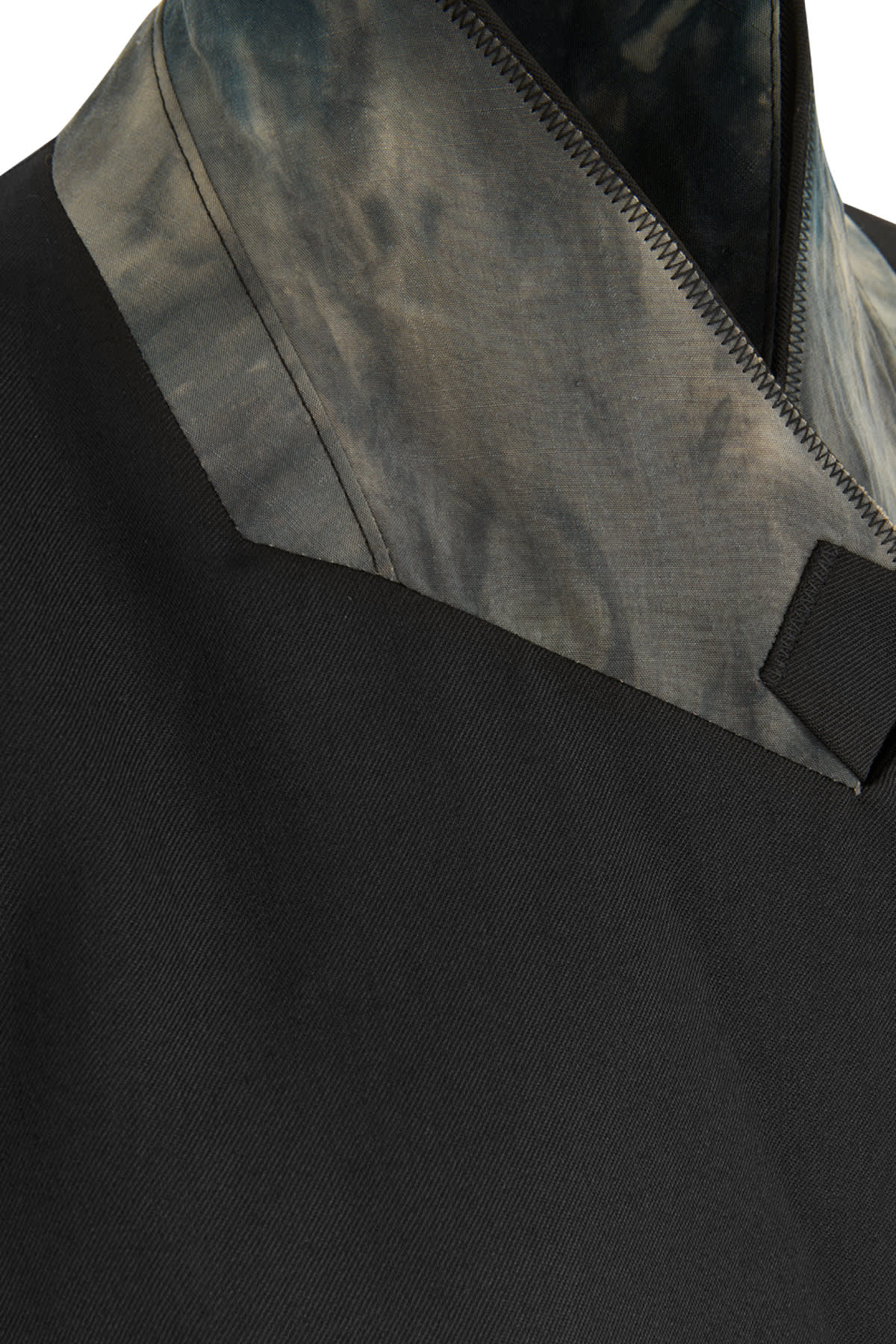 Talma - Smooth tailoring long jacket I Black