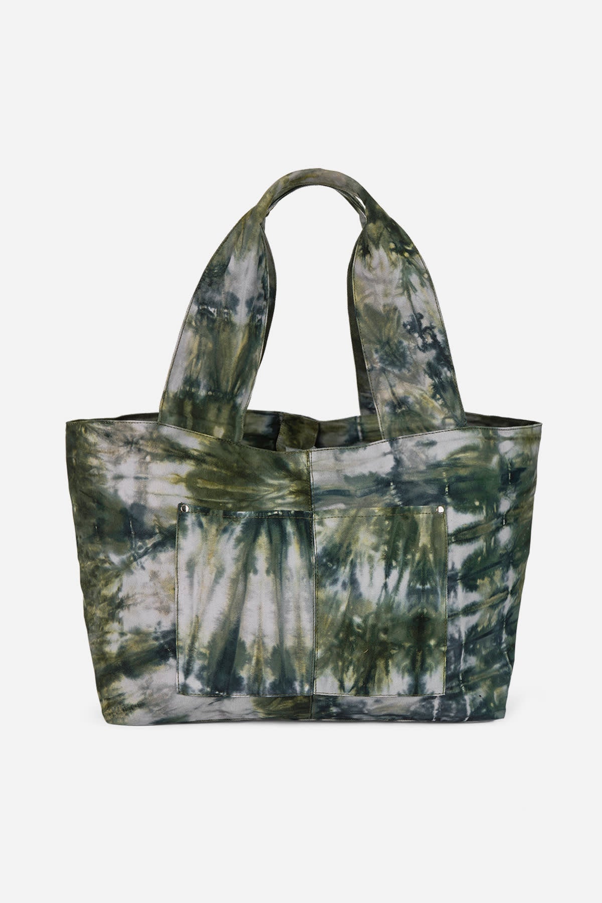 Lava large bag - Semira I Grey green combo