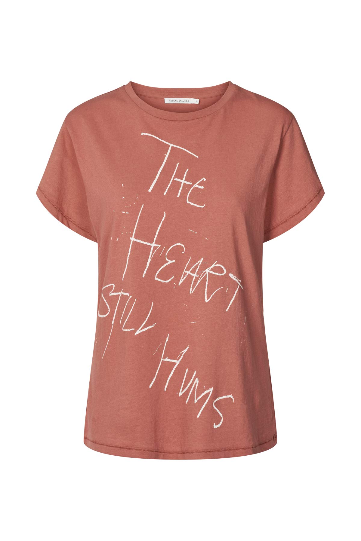 Heartbeat T shirt - Ambla I Russet Burgundy