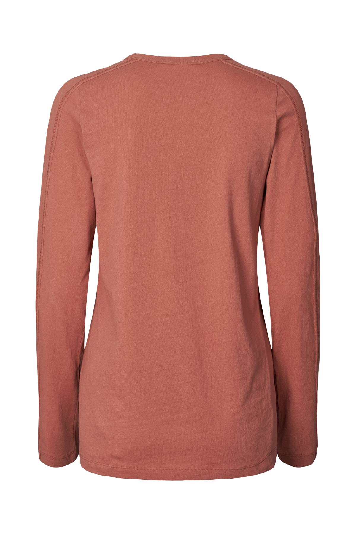 Vintage jersey long sleeve top - Jacka I Russet Burgundy