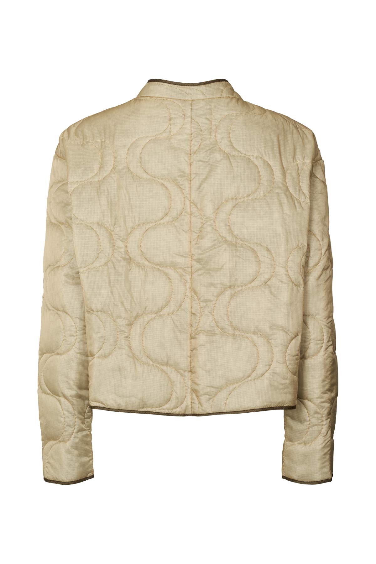 Pastel quilt jacket - Raisa I Sand