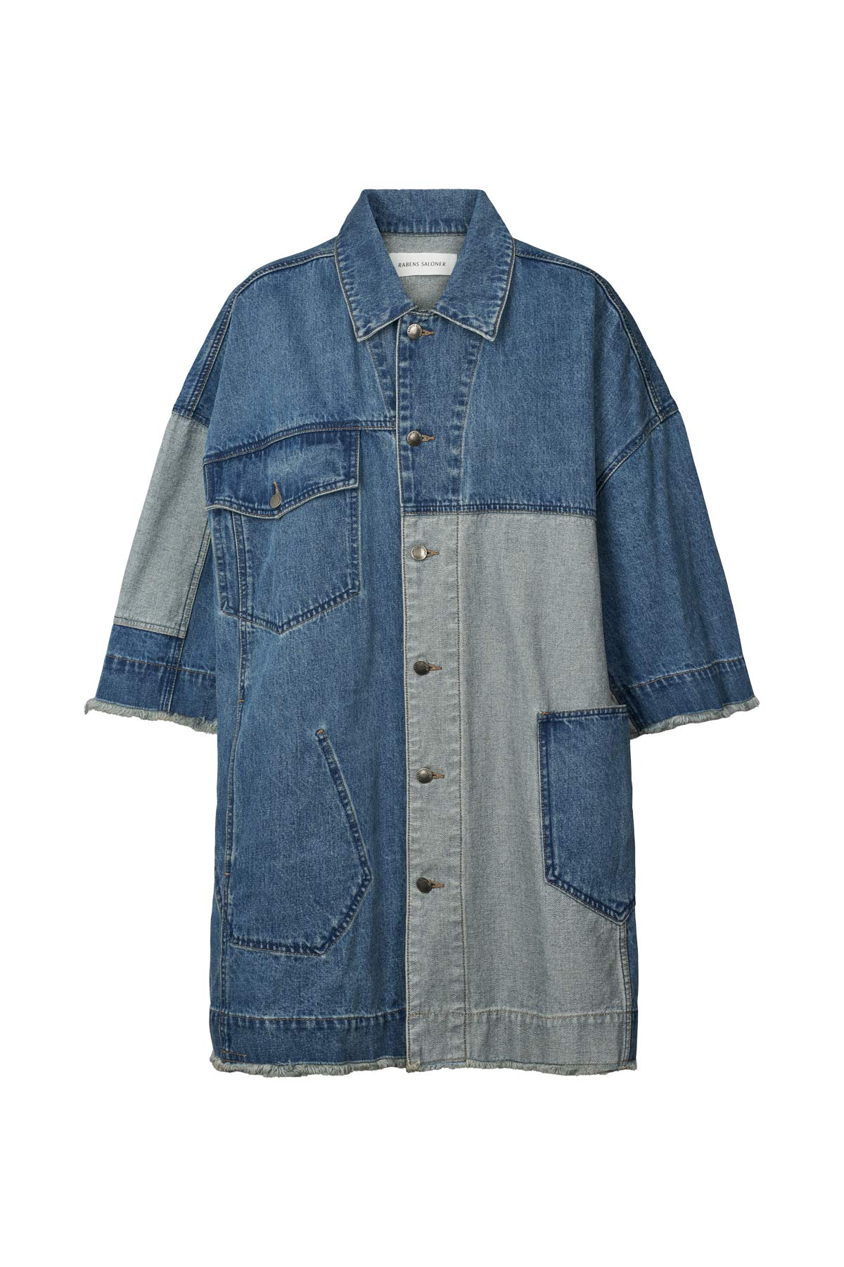 Denim kimono jacket - Oya I Washed indigo