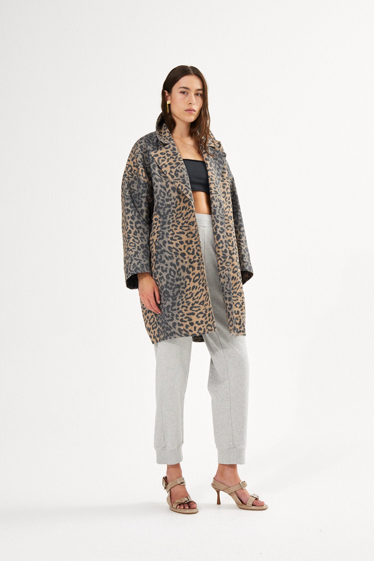Sweat lounge pant - Nono I Grey melange
