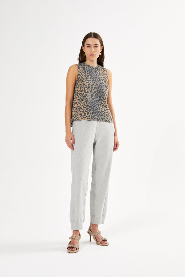 Leopard print tank top - Piper I Leopard