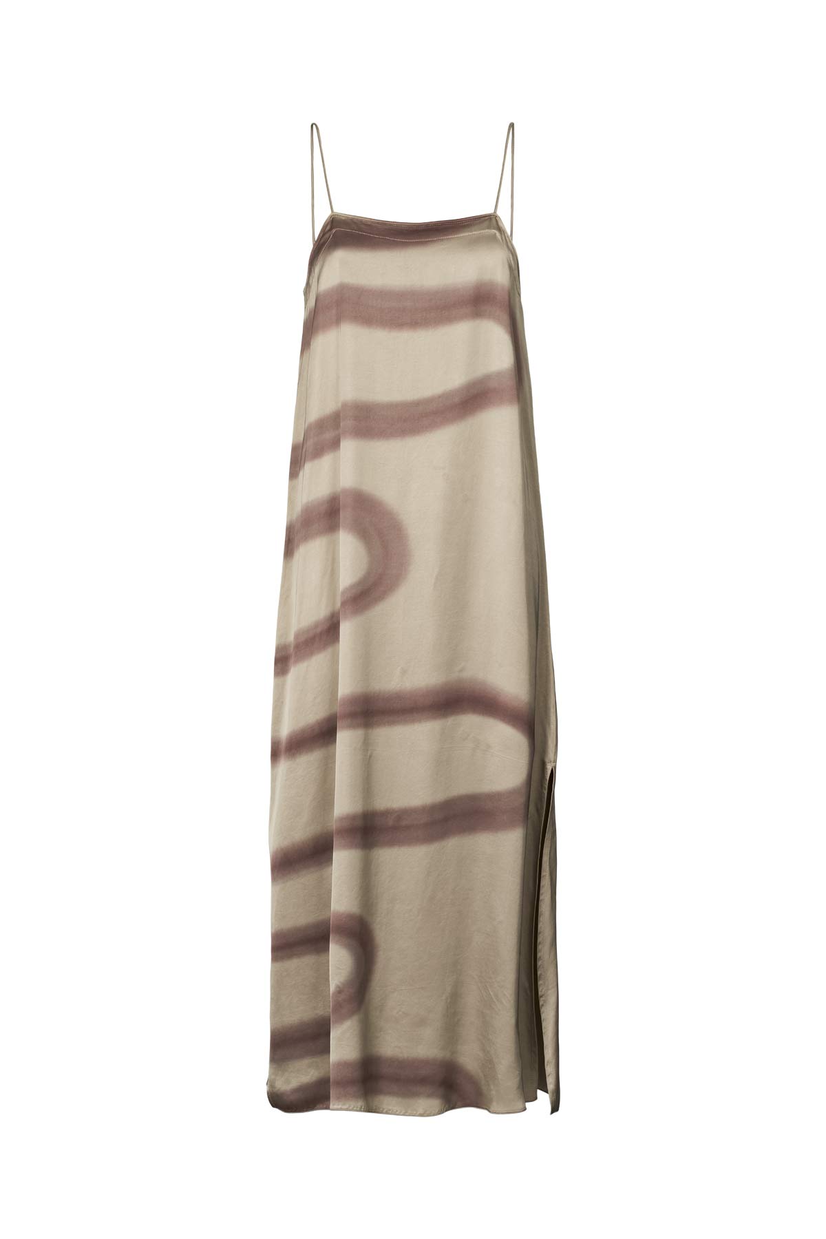 Fluid camisole dress - Laurette I Ash combo
