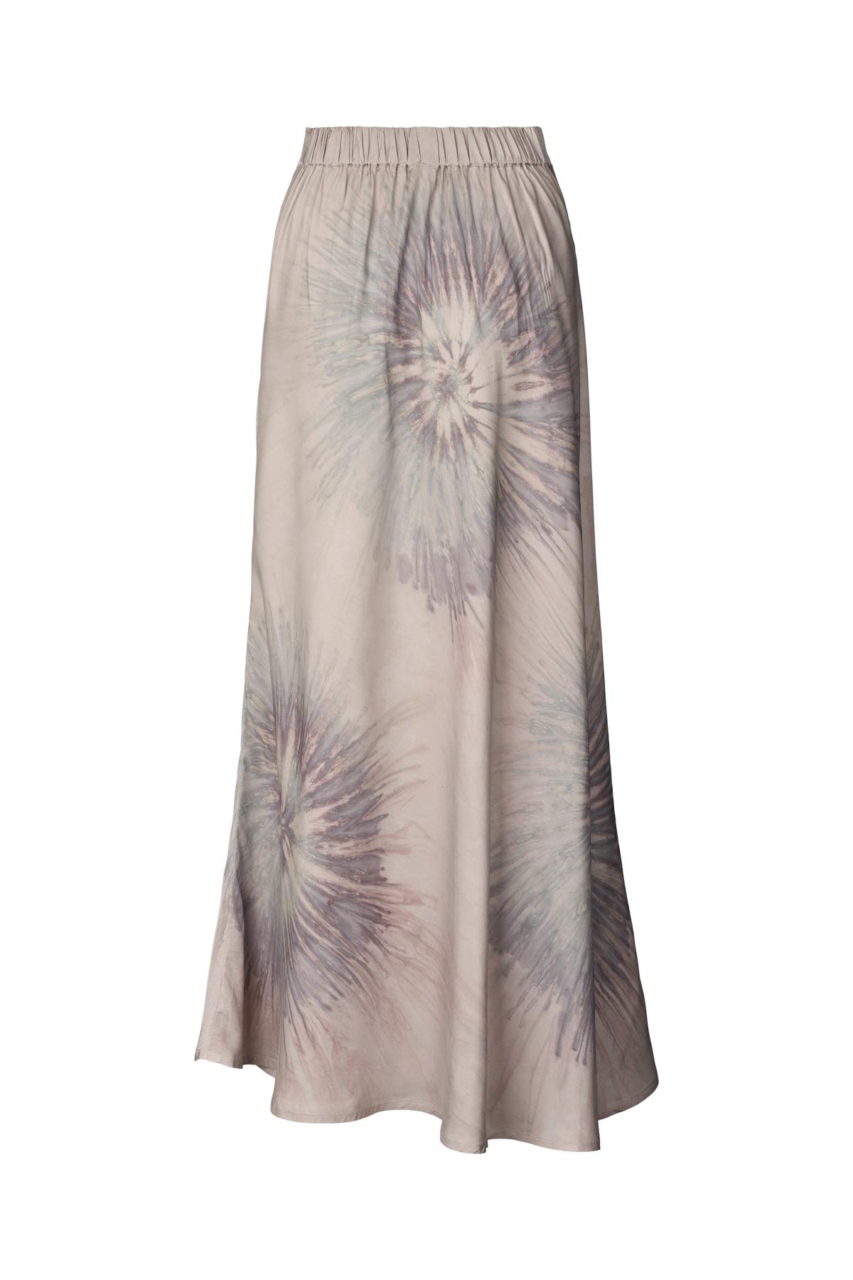 Cartwheel long A-line skirt - Willis I Urchin combo