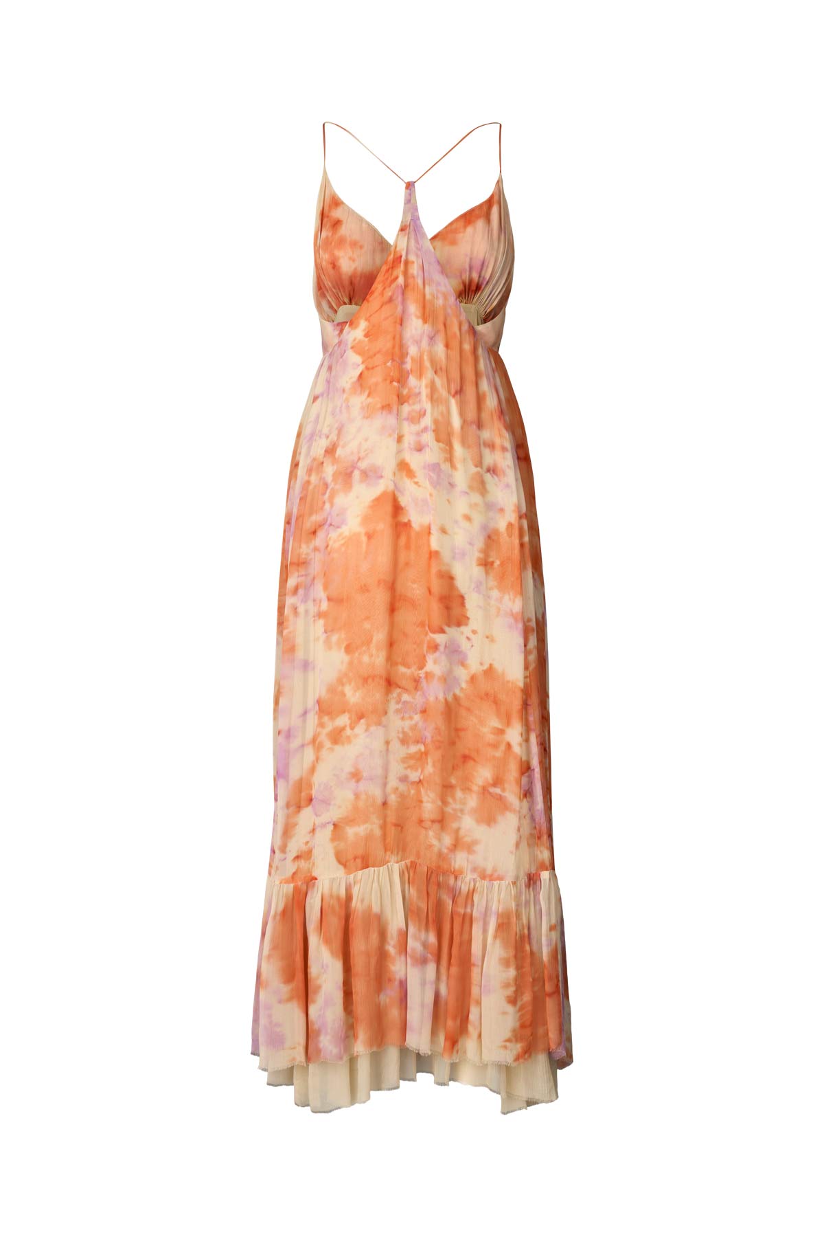 Fusion string dress - Farida I Ametrine combo