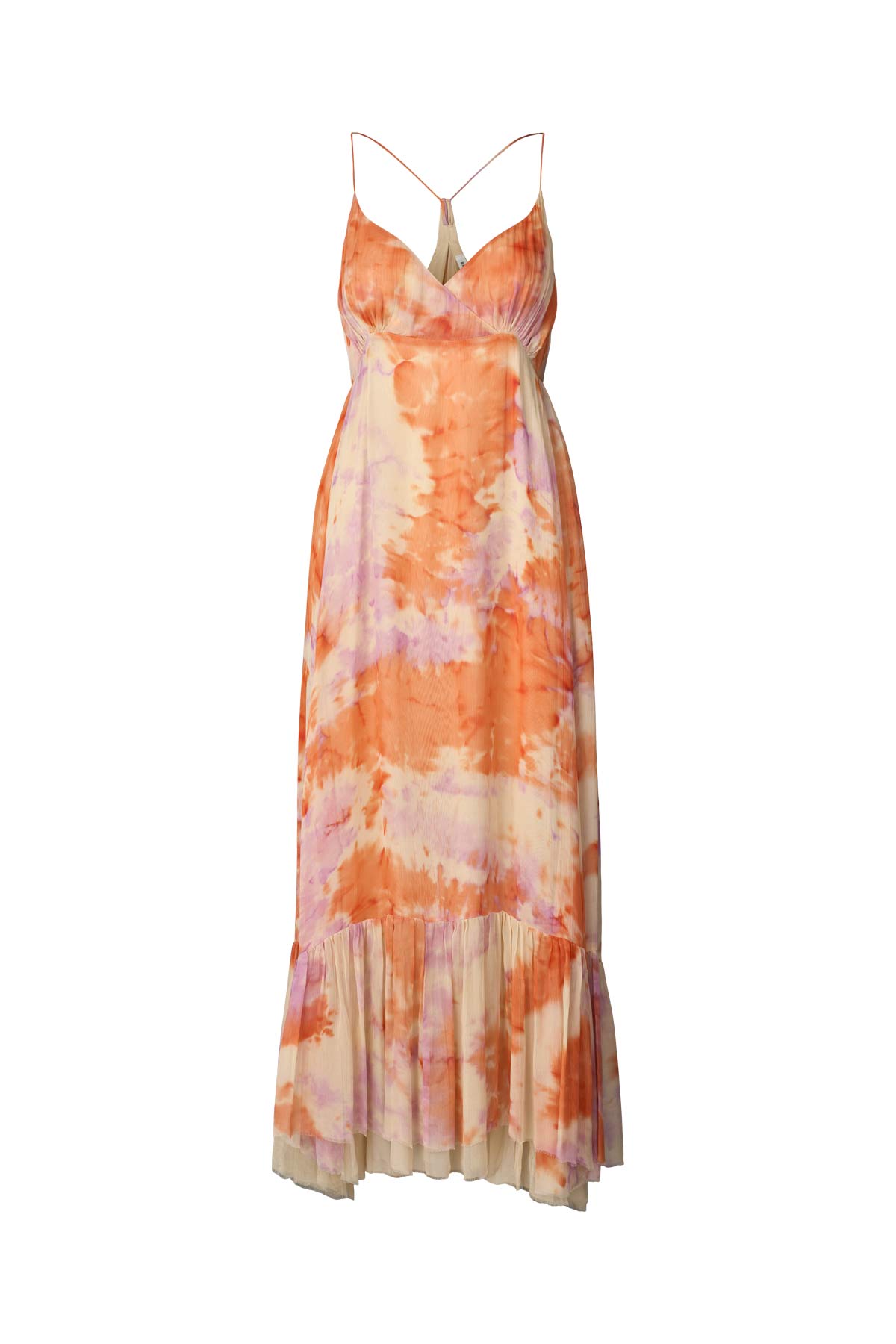 Fusion string dress - Farida I Ametrine combo