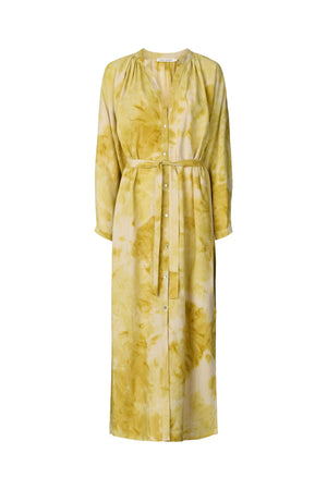 Fusion belt dress - Ingela I Lemon combo