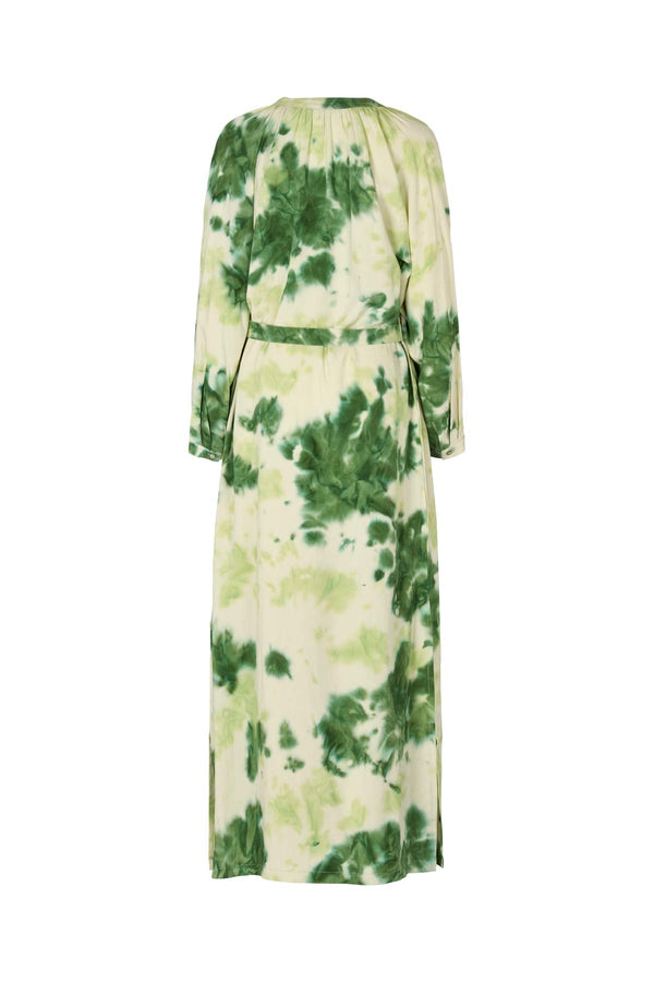 Fusion belt dress - Ingela I Emerald combo