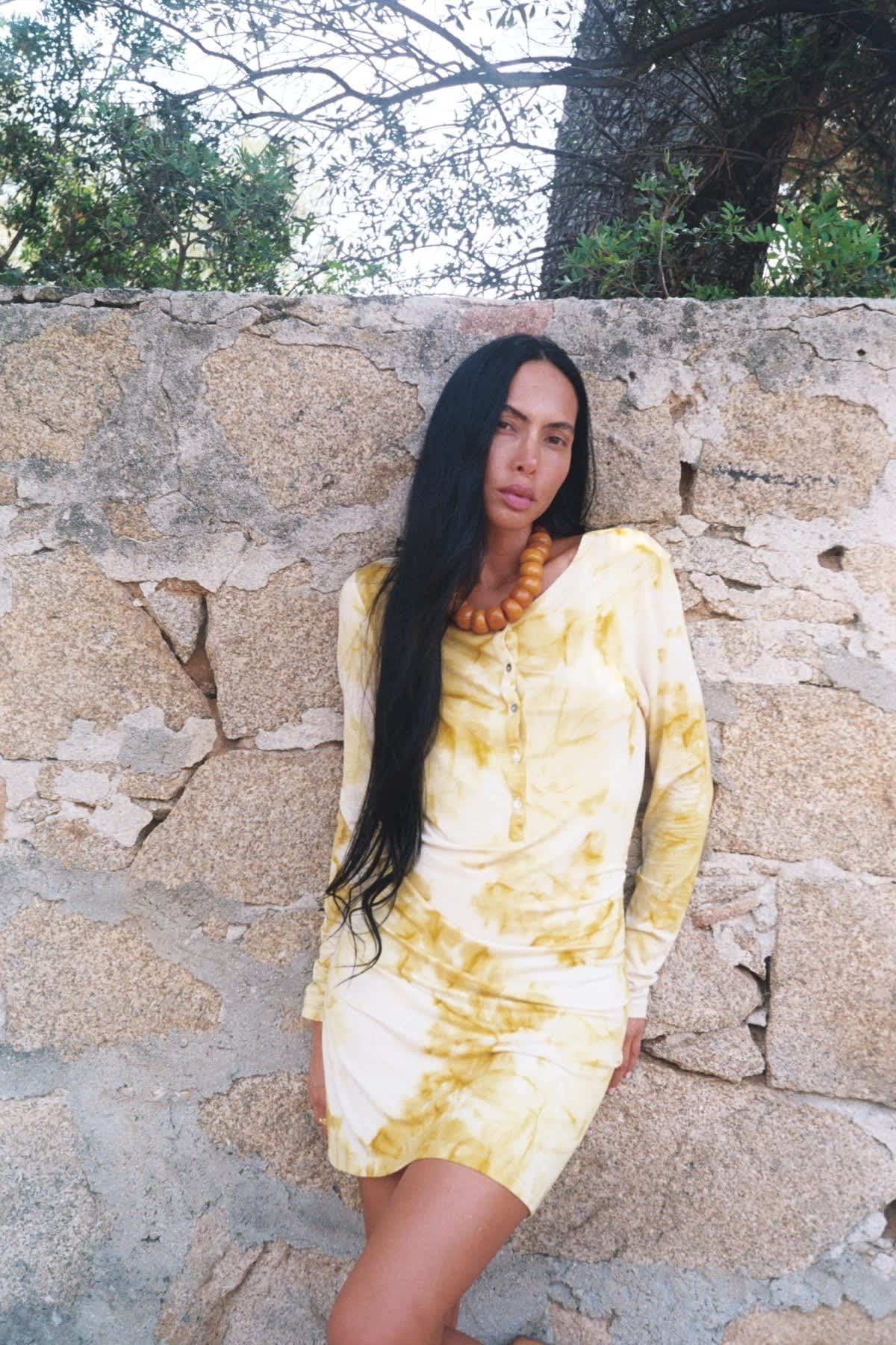Fusion jersey dress - Hue I Ametrine combo