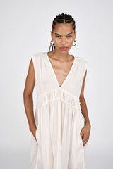 Hyben - Cotton short dress I Black