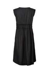 Hyben - Cotton short dress I Black