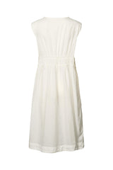 Hyben - Cotton short dress I White