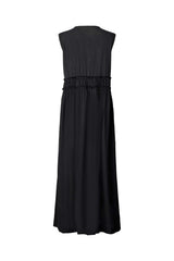 Harmonie - Cotton long dress I Black