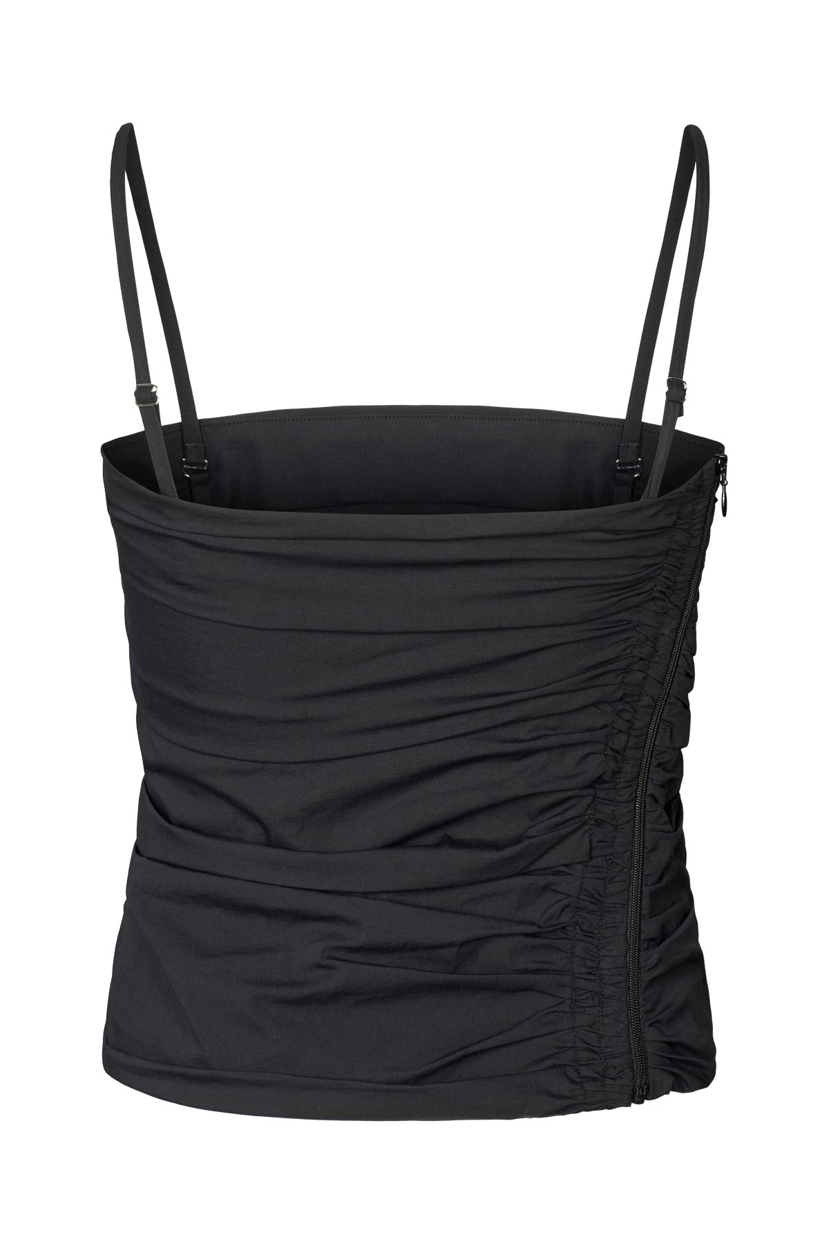 Gunna - Papery bodice top I Black