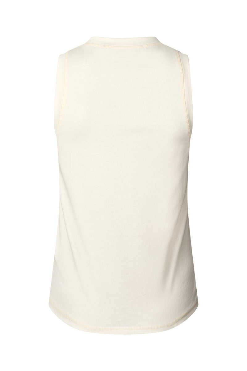 Johnny - Pima jersey tank top I Chalk