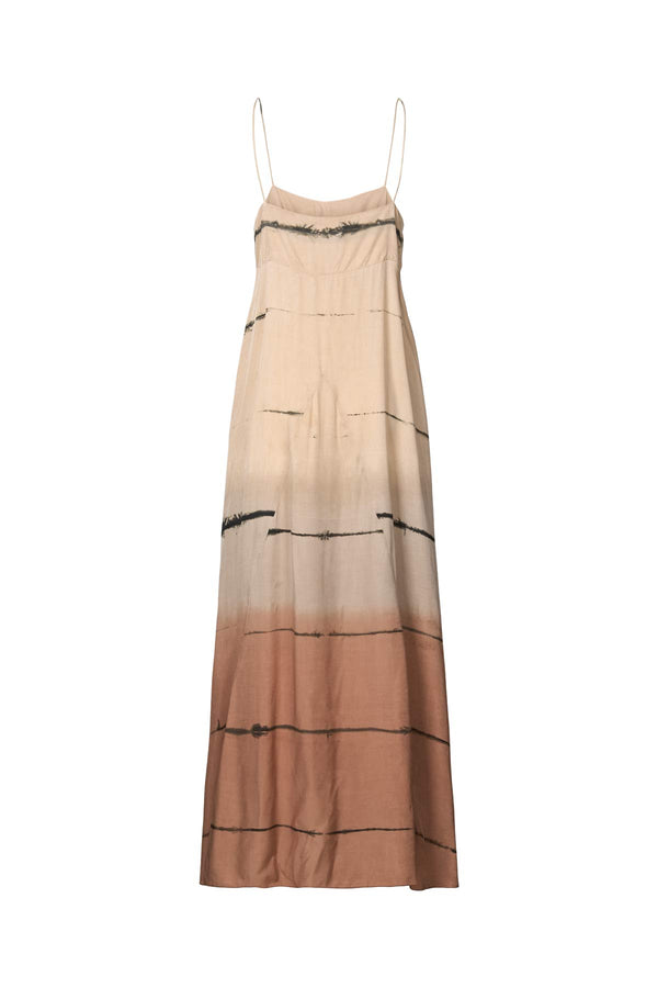 Hanny - Nuance string dress I Chocolate combo