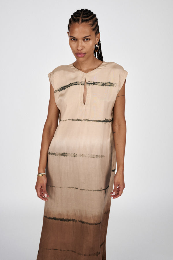 Nuance dress - Lecia I Chocolate combo