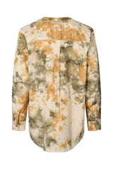 Mebel - Abstract cotton shirt I Forest combo