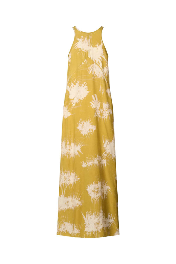 Ian - Misty long dress I Golden mustard combo
