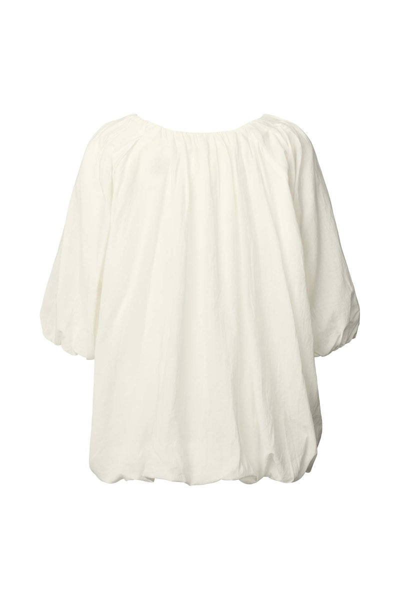 Rachelle - Voile cloud blouse I White