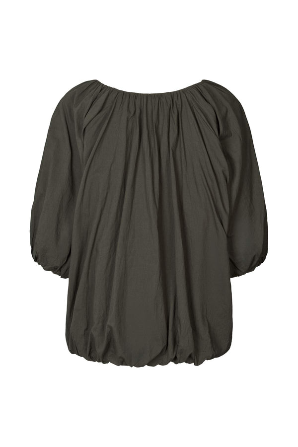 Rachelle - Voile cloud blouse I Pirate black