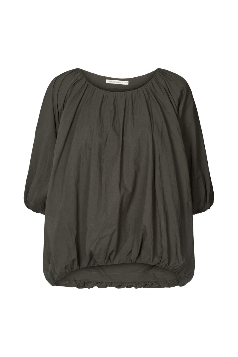 Rachelle - Voile cloud blouse I Pirate black