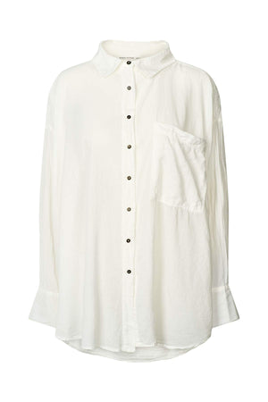 Noah - Cotton oversized shirt I White