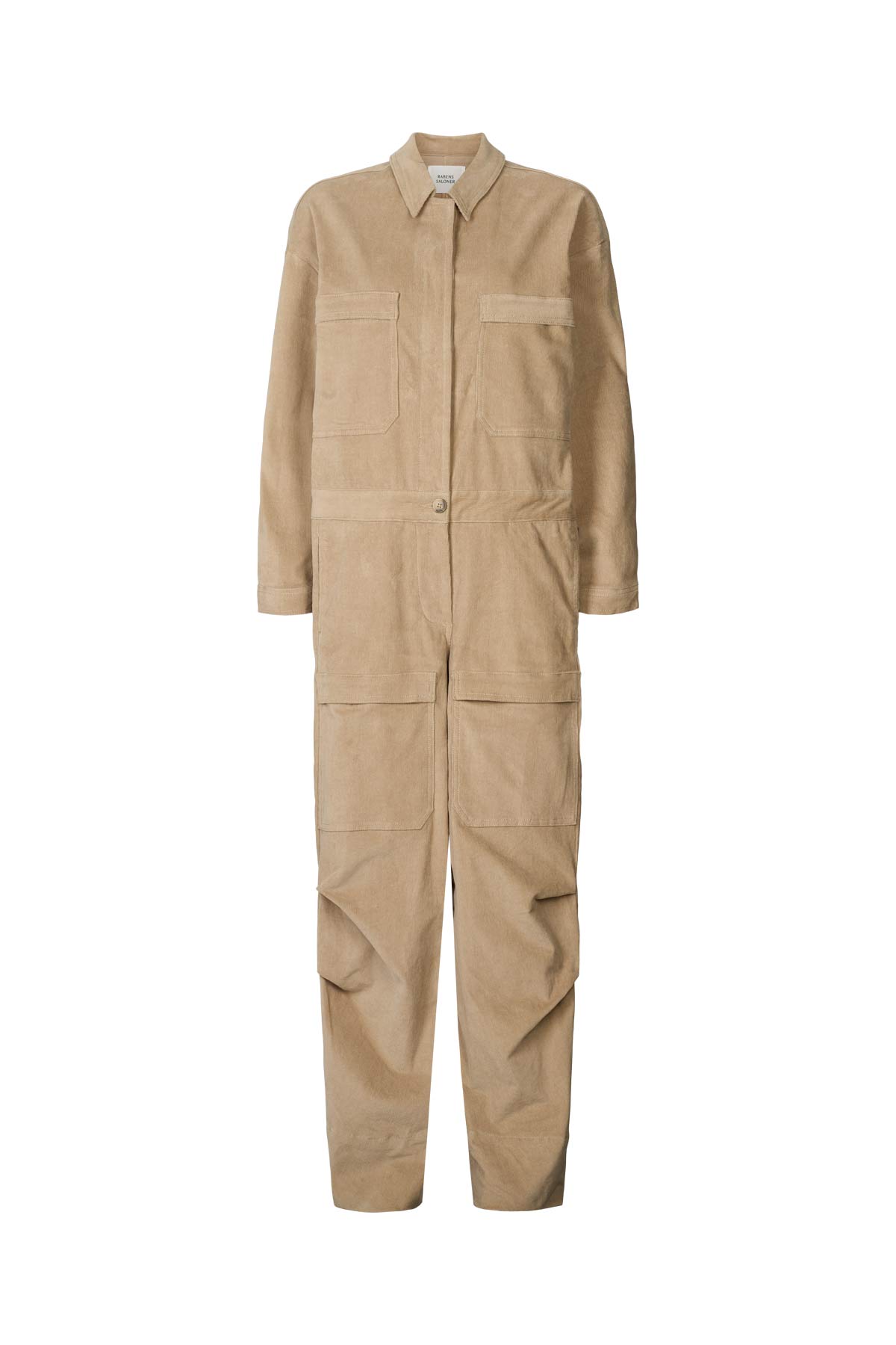 Jozette - Baby corduroy jumpsuit I Mushroom