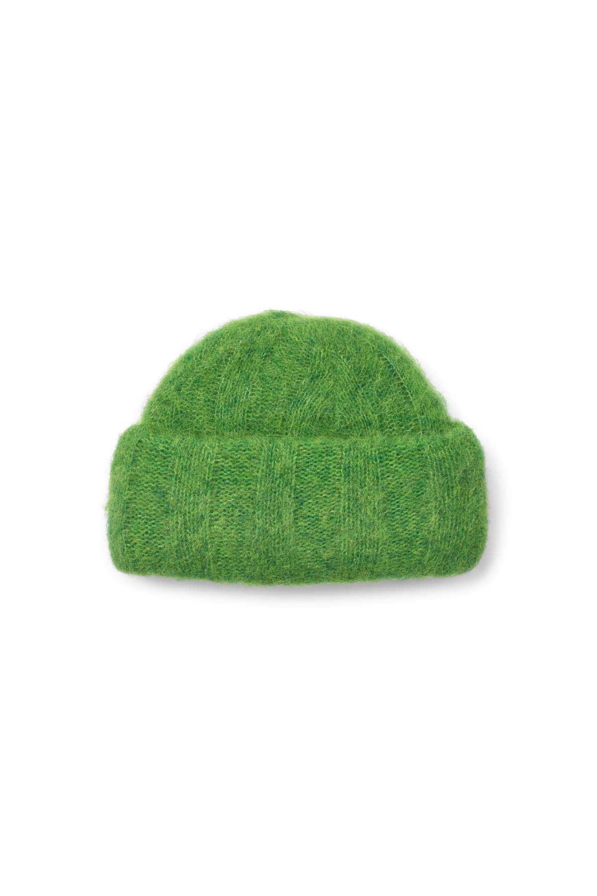 Dolores - Superlight knit hat I Viper green