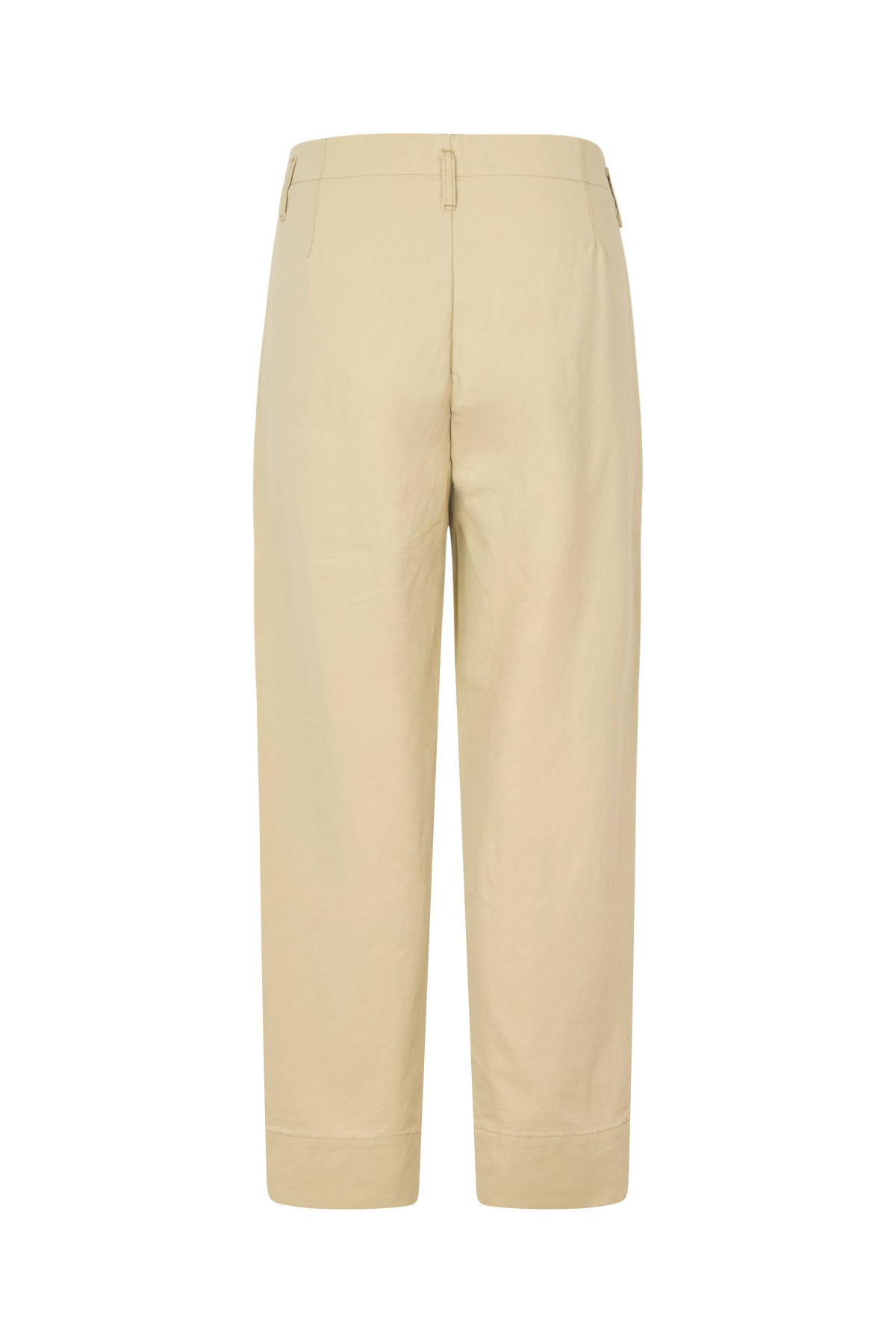 Raina - Utility pleat pant I Ecru