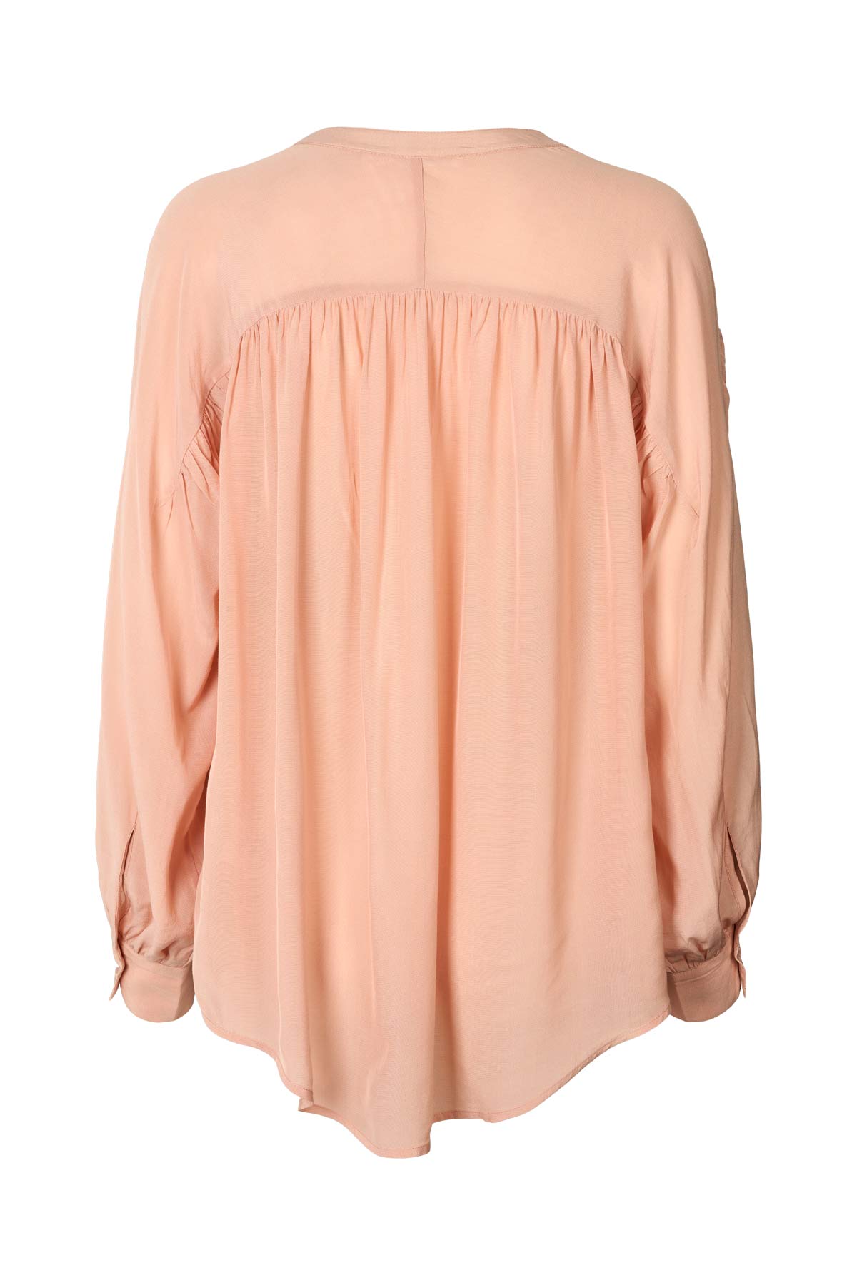 Meg - Sheer lace shirt I Blush