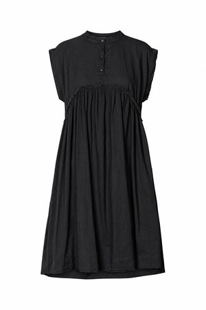 Devina - Cotton dress I Black