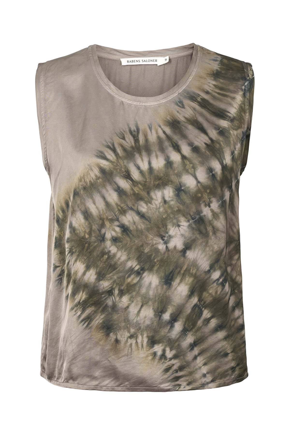 Helga - Lava tank I Grey green combo