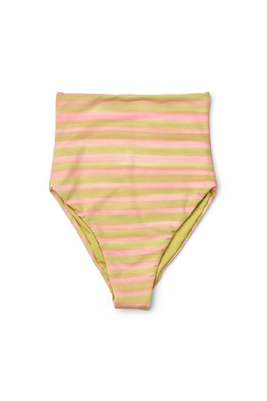Blurred line highwaist panties - Miranda I Lime combo